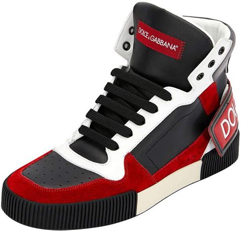 dolce gabbana high sneakers|dolce and gabanna men sneakers.